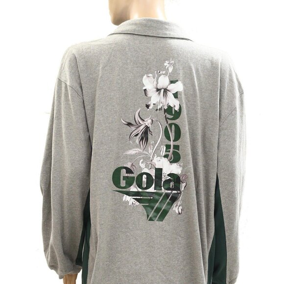 Gola x Anthropologie Team Jersey Mini Dress Floral Graphic Striped M NEW 276508 - Picture 9 of 10